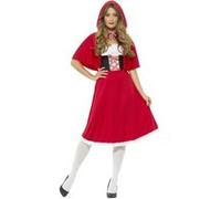 déguisement petit chaperon rouge femme - s - rouge - smiffys 44686s Rouge G