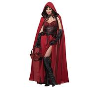 CALIFORNIA COSTUMES Déguisement Petit Chaperon Rouge maléfique Halloween - Rouge - XL (44/46)