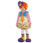 déguisement petit clown bébé - 1/2 ans - jaune - unimasa 200136 Jaune G