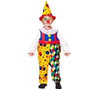 W WIDMANN MILANO Party Fashion - Costume enfant clown, combinaison, oiseau de plaisir, déguisements de carnaval