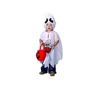 déguisement petit fantôme bébé - 3/4 ans - blanc - ptitclown 82617