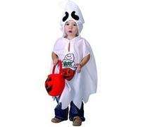 déguisement petit fantôme bébé - 3/4 ans - blanc - ptitclown 82617 Blanc