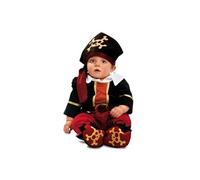 déguisement petit pirate bébé - 1/2 ans - rouge - 203278