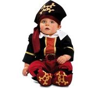 déguisement petit pirate bébé - 1/2 ans - rouge - unimasa 203278 Rouge G