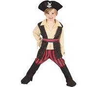 Déguisement Petit Pirate Paul - Enfant - 3/4 ans (96 à 104 cm) Boland marron G