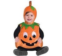 déguisement petite citrouille enfant - 3/4 ans - orange - amscan 9903885 Orange
