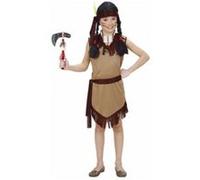Déguisement Petite Indienne - Fille - Taille 10/12 ans (138 à 150 cm) marron G