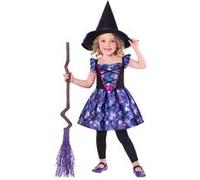 déguisement petite sorcière mystique fille - 6/8 ans - violet - 9908572
