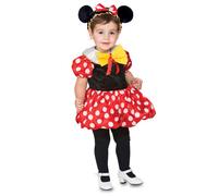 Déguisement Petite Souris - Fille - Extérieur - Bébé - Polyester - Rouge - Multicolor - 3 ans