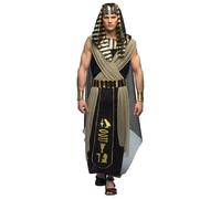 DÉGUISEMENT PHARAON ANUBIS ÉGYPTE ANTIQUE HOMME XL Noir XL