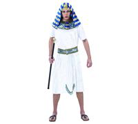 Déguisement Pharaon Égyptien Complet Homme - Taille: L Blanc