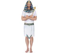 Déguisement Pharaon Égyptien Complet Homme - Taille: M Blanc