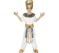 Deguisement Pharaon 7/9 Ans Blanc
