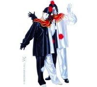 Déguisement Pierrot adulte - Multicouleur - Tunique, pantalon et chapeau inclus L