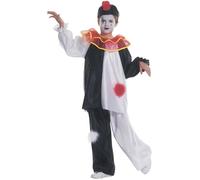 Déguisement Pierrot Enfant 8 À 10 Ans Multicolore