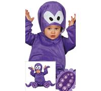 Déguisement Pieuvre Fiestas Guirca Violet Animaux Halloween 1-3 Ans