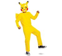 Déguisement Pikachu Pokémon Classique Enfant - Taille: 5 - 6 Ans (109 - 126 Cm)) Jaune