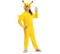 Déguisement Pikachu Pokémon pour enfant Licence officielle Disguise Coupe confortable et design détaillé Pour enfants de 7 à 8 ans, 4 à 6 ans, 3 à 4 ans