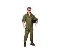 W WIDMANN MILANO Party Fashion - Costume pilote de chasse, combinaison, tenue de pilote, uniforme, déguisements de carnaval