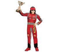 WIDMANN MILANO PARTY FASHION - Costume enfant pilote de course, avec casquette et combinaison, sportif, fête à thème, carnaval