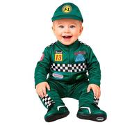 Déguisement Pilote de Formule 1 Vert bébé 1-2 ans