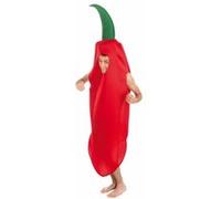 Déguisement Piment Rouge adulte Chaks Rouge