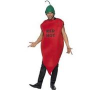 Déguisement piment rouge adulte Medium rouge G