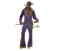 Déguisement Pimp Daddy Violet Taille : M Multicolore