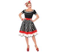 Déguisement Pin-Up Chic Années 50 Femme Noir