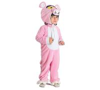 DÉGUISEMENT PINKY LÉOPARD ROSE CINÉMA MUET BÉBÉ 3 ans
