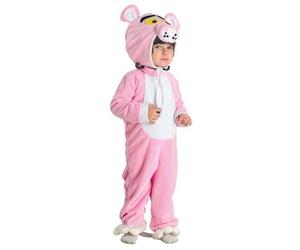 DÉGUISEMENT PINKY LÉOPARD ROSE CINÉMA MUET BÉBÉ 3 ans