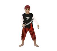 Déguisement Pirate - 5/7 Ans Multicolore