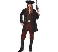 déguisement pirate caraïbes aventurier homme - l - marron - guirca 79411 Marron G