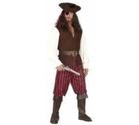 Déguisement pirate des hautes mers homme - L G