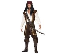 Déguisement pirate enfant complet - SMIFFY'S, marron, dès 3 ans M