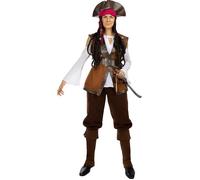 Déguisement pirate femme Collection Caraïbe- Funidelia- 117059- Déguisement femme et accessoires Halloween, carnaval et Noel XXL