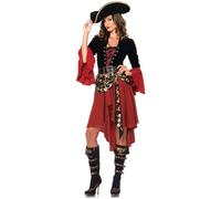 Déguisement - Pirate femme - Robe, Ceinture - Multicolore - Adulte L