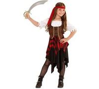 Déguisement pirate corset marron et noir fille - Cod.229600