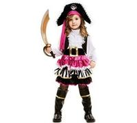 Mom Little Pirate Girl Costume Rose 12-24 Months Enfants