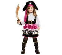 Viving Costumes Little Pirate Girl Custom Rose 12-24 Months