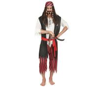 Déguisement pirate homme - MARQUE - 167823 - Noir - Multicolore - Adulte M/L