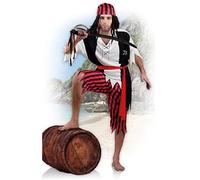 Déguisement Pirate Jack Blanc pour Adulte - BOLAND - Costume idéal pour les fêtes costumées