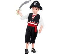 W WIDMANN MILANO Party Fashion - Costume enfant pirate, combinaison, ceinture, chapeau, boucanier, corsaire