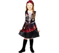 Déguisement Pirate Robe Noire Fille Noir