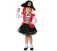 Mom Caribbean Pirate Costume Rouge 3-4 Years
