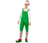 Déguisement plastron vert elfe - EUROCARNAVALES, SA - XL - Homme - Noël et fêtes scolaires XL