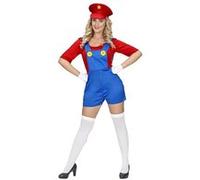 W WIDMANN MILANO Party Fashion – Costume super plombière avec chapeau, ouvrière, Carnaval