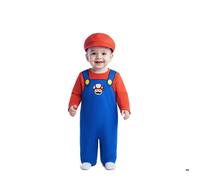 Déguisement - Plombier Rouge - Bébé - 6 à 24 mois - Comprend chapeau et combinaison 12-18 mois