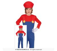 Déguisement Plombier Train Driver Rétro Fiestas Guirca Enfant 3-12 Polyester