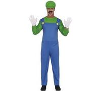 déguisement plombier vert héroïque joueur homme - l - vert - guirca 79735 Vert G